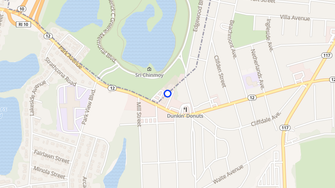 Map for 315 Park Avenue Apartments - Cranston, RI