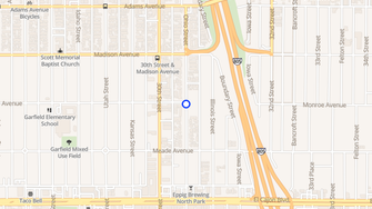 Map for Azul North Park - San Diego, CA
