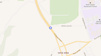 Map for The Residences at Cota Vera - Chula Vista, CA
