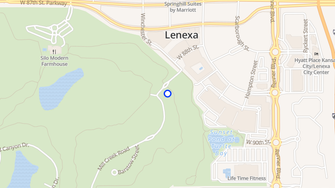 Map for Fairways Villas at City Center - Lenexa, KS