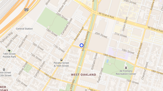 Map for Artthaus Mandela - Oakland, CA