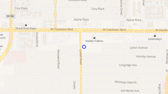 Map for Lindell Living - Las Vegas, NV