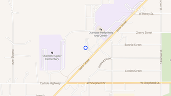 Map for Knob Pines Apartments - Charlotte, MI