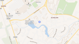 Map for Echelon Towers - Camden, NJ