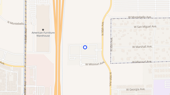 Map for Acero at the Stadium - Glendale, AZ