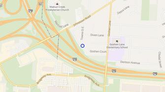 Map for Olde Towne - Gahanna, OH