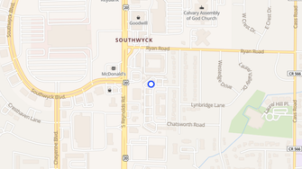 Map for Southwyck Place - Toledo, OH