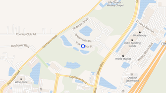Map for Crestview SFR - Wesley Chapel, FL