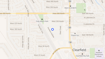 Map for Hidden Glen Mobile Estates - Clearfield, UT