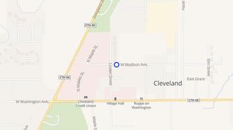 Map for Cleveland Apartments - Cleveland, WI