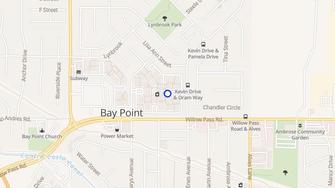 Map for Rivershore Apartments - Bay Point, CA