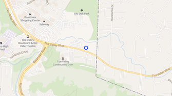 Map for Tice Oaks Apartments - Walnut Creek, CA
