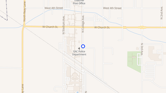 Map for College Park Patio Homes - Thatcher, AZ