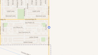Map for Bienestar Apartments - San Luis, AZ