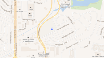 Map for Brentwood Timberlane Apartment - Wichita Falls, TX