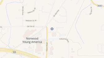 Map for Poplar Ridge Apartments - Young America, MN