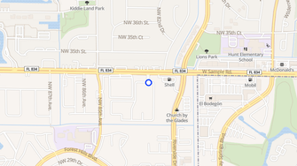 Map for Crescent Cove Apartments  - Coral Springs, FL