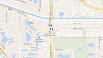 Map for Preserve at Coconut Creek - Coconut Creek, FL