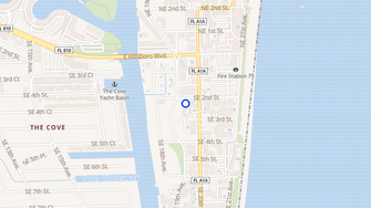 Map for Erin's Inn Apartments - Deerfield Beach, FL