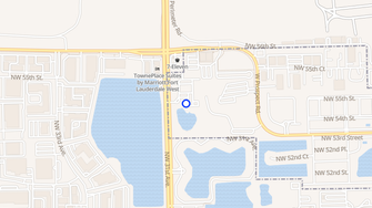 Map for Prospect Park Apartments - Fort Lauderdale, FL