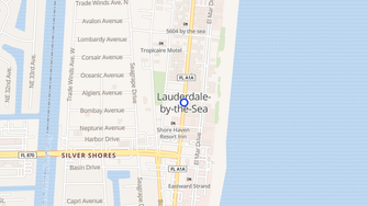 Map for Blue Horizon Apartments - Lauderdale By The Sea, FL