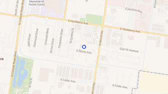 Map for Las Palmas Apartments - Mcallen, TX