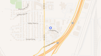 Map for Pebblecreek Apartments - Midlothian, TX