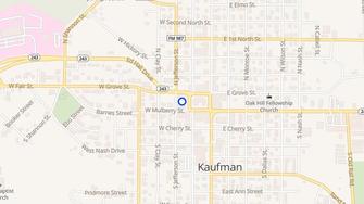 Map for Kaufman Housing Authority - Kaufman, TX