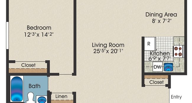 Ridley Brook Apartments - 59 Reviews | Folsom, PA Apartments for Rent