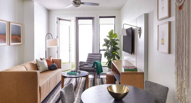 Designer-Furnished Two Bedroom Apartment Suite