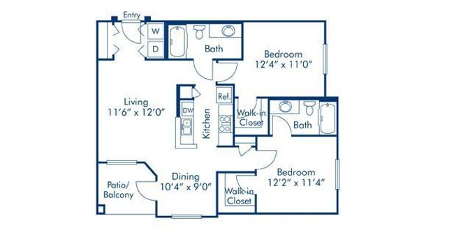 Camden Copper Square - 92 Reviews | Phoenix, AZ Apartments ...