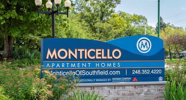 Monticello Apartments - Southfield MI