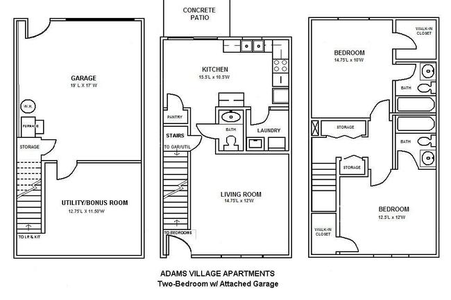 Adams Village Apartments - 25 Reviews | Bloomington, IN Apartments for